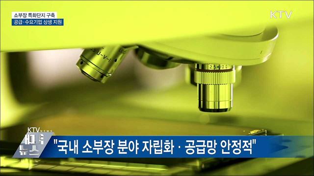 &#34;소부장 특화단지 지정할 것&#34;···스타트업 100개 육성