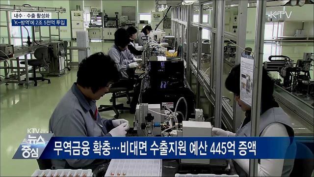 내수·수출 활성화···&#39;K-방역&#39;에 2조 5천억 투입