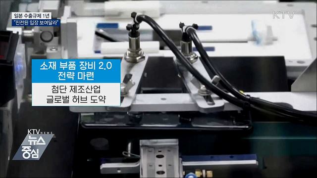 日 수출규제 1년···&#34;진전된 입장 보여달라&#34;