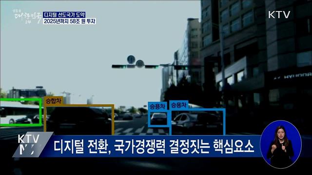 &#34;디지털 선도국가 도약&#34;···2025년까지 58조 원 투자
