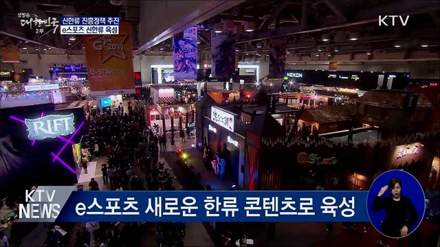 신한류 진흥정책 추진···&#34;e스포츠 신한류 육성&#34;