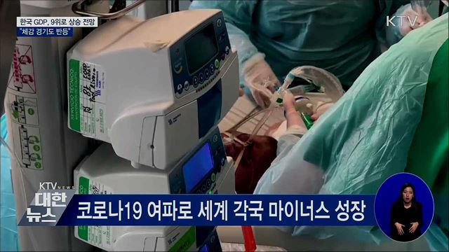 한국 GDP 9위로 상승 전망···&#34;체감 경기도 반등&#34;