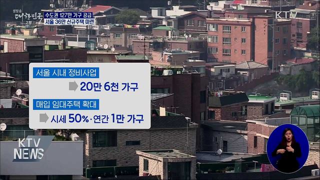 수도권에 127만 가구 공급···&#39;서울 균형분배&#39;