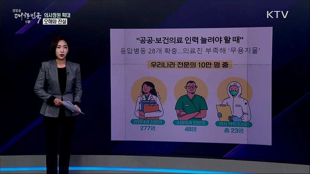 지역의사선발전형 10년 후는? &#34;의대 정원 증원 팩트체크&#34; [사실은 이렇습니다]