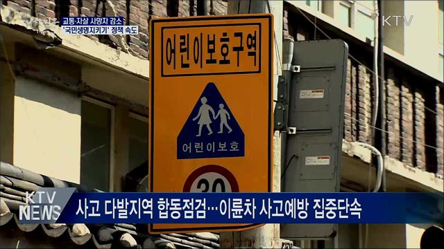 교통·자살 사망자 감소···&#39;국민생명지키기&#39; 정책 속도