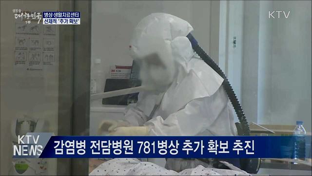 중환자 병상 확보···이달 말까지 36병상 추가