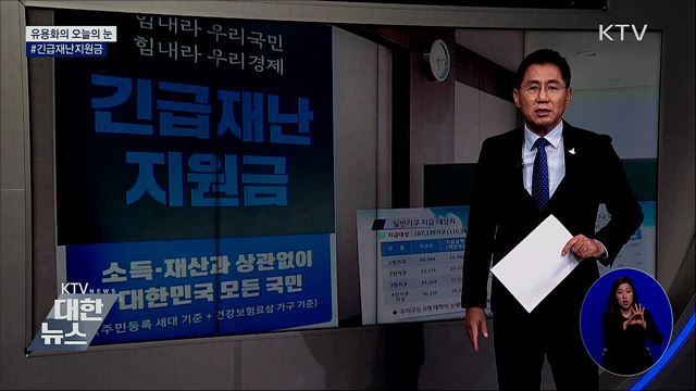 #긴급재난지원금 [유용화의 오늘의 눈]