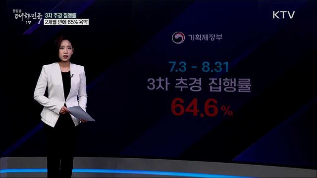 3차 추경, 집행 0&#37; 사업 무더기? 정부 &#34;2달 만에 65&#37; 달성&#34; [사실은 이렇습니다]