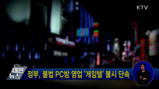 정부, 불법 PC방 영업 &#39;게임텔&#39; 불시 단속