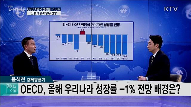 OECD 한국 성장률 -1.0&#37; 조정 배경과 향후 전망 [경제&#38;이슈]