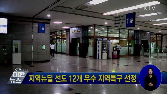 지역뉴딜 선도 12개 우수 지역특구 선정
