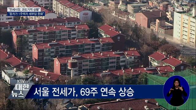 "현 전세시장, 제도 정착되는 과도기적 상황"