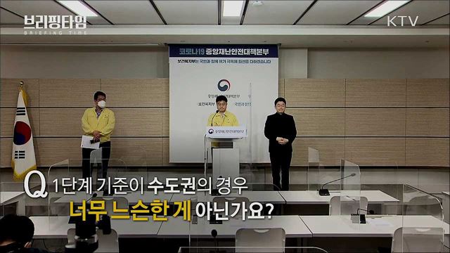 사회적 거리두기 ’5단계’, 무엇이 달라지나? [브리핑타임]