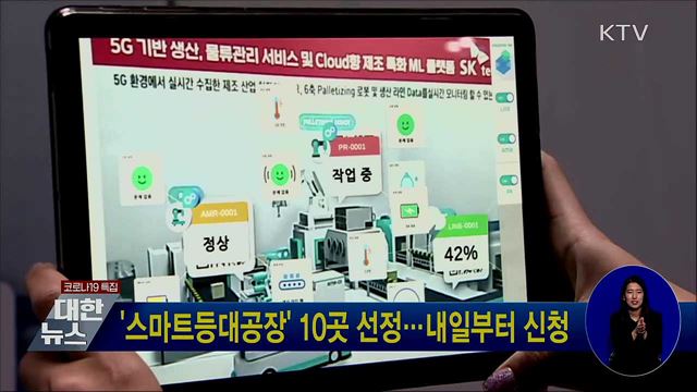 '스마트등대공장' 10곳 선정···내일부터 신청