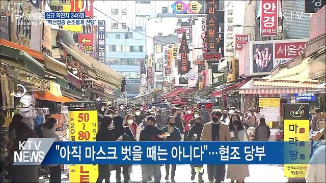 신규확진 346명···&#34;백신접종 순조롭게 진행&#34;