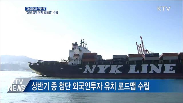 &#34;대외경제 안정적&#34;···&#39;첨단 외투 유치 로드맵&#39; 수립