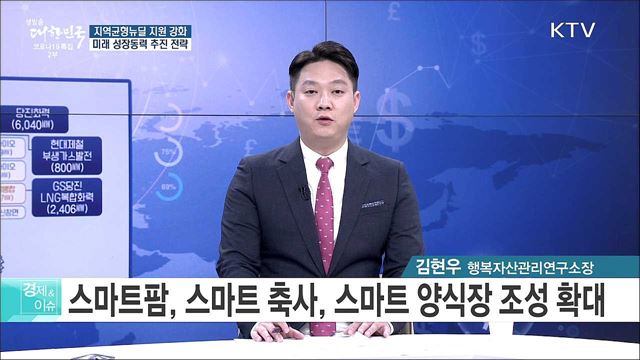 지역균형뉴딜 지원 강화, 미래 성장동력 추진 전략 [경제&#38;이슈]