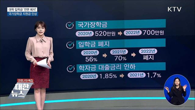 대학 입학금 &#39;전면 폐지&#39;···청년정책 &#39;속도&#39;