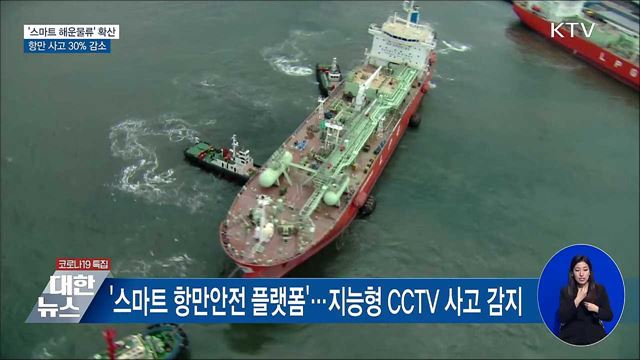 &#39;스마트 해운물류&#39; 확산···항만 사고 30&#37; 감소
