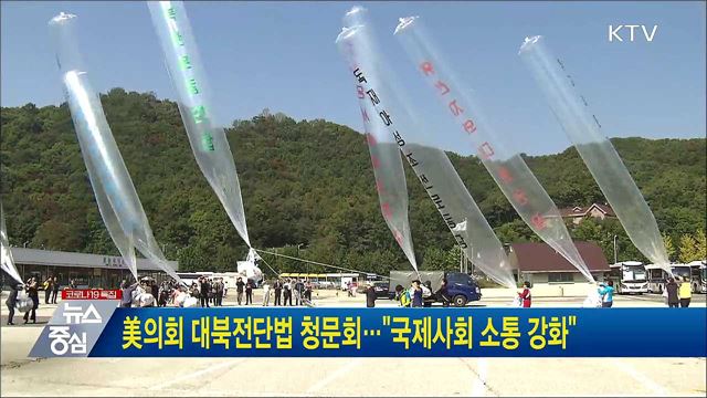 美의회 대북전단법 청문회···&#34;국제사회 소통 강화&#34;