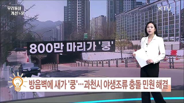 통합 돌봄 '안산형 주치의', 의료 사각지대 해소 / 방음벽에 새가 '쿵' 과천시 야생조류 충돌 민원 해결