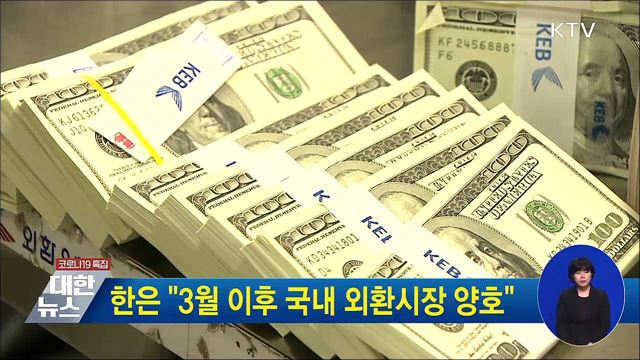 한은 &#34;3월 이후 국내 외환시장 양호&#34;