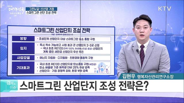 그린뉴딜-신산업 거점, 스마트그린 산단 조성 전략 [경제&#38;이슈]