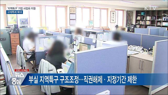 &#39;지역특구&#39; 기업 사업화 지원···규제특례 확대