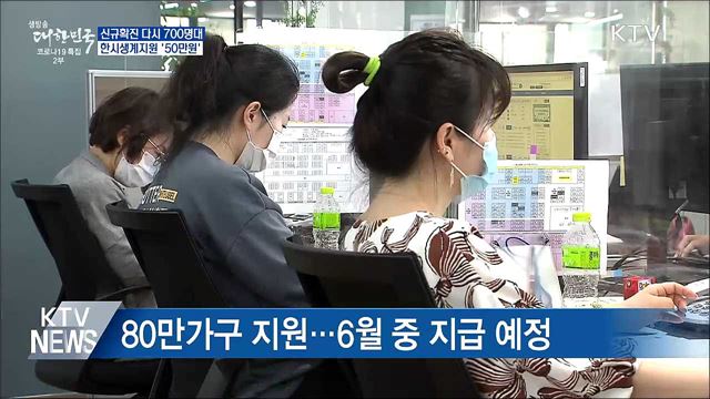 신규확진 731명···한시생계지원 &#39;50만원&#39;