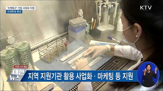 &#39;지역특구&#39; 기업 사업화 지원···규제특례 확대