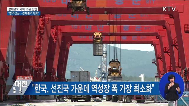 경제규모 세계 10위 진입···&#34;방역 성공 영향&#34;