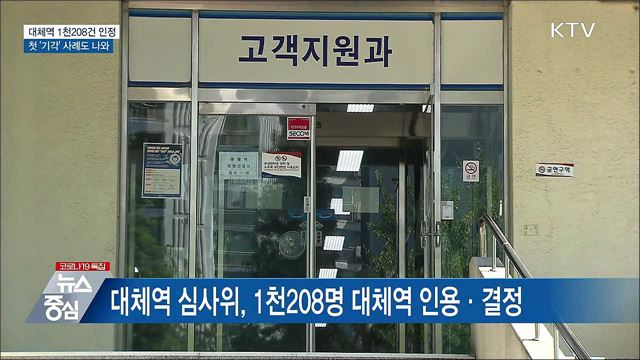 대체역 1천208건 인정···첫 &#39;기각&#39; 사례도 나와
