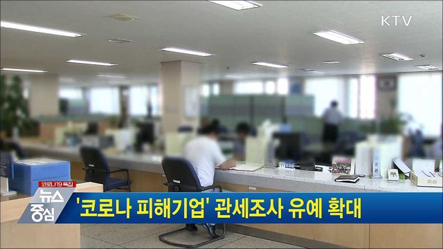 &#39;코로나 피해기업&#39; 관세조사 유예 확대