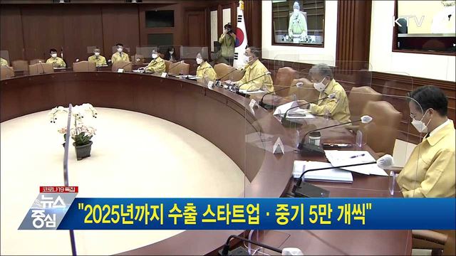 &#34;2025년까지 수출 스타트업·중기 5만 개씩&#34;