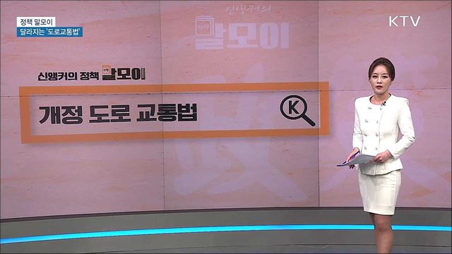 달라지는 &#39;도로교통법&#39; [정책 말모이]