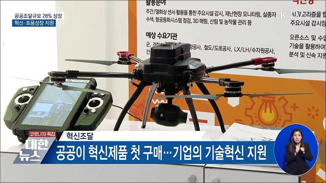 공공조달 규모 28&#37; 성장···혁신·포용성장 지원