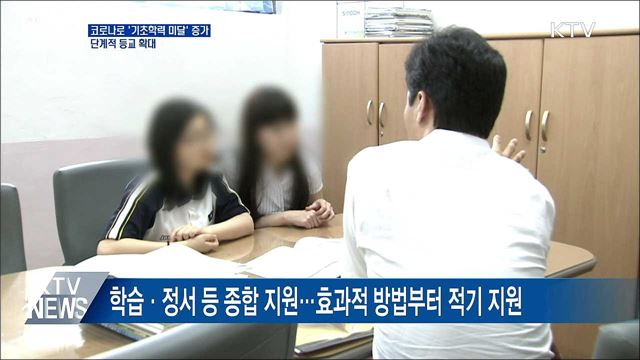 코로나로 &#39;기초학력 미달&#39; 증가···단계적 등교 확대