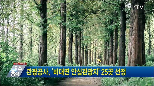 관광공사, &#39;비대면 안심관광지&#39; 25곳 선정