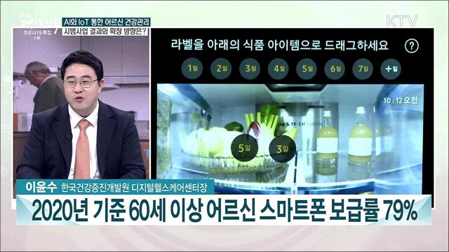 이 달의 한국판 뉴딜 선정···AI·IoT 이용한 어르신 건강관리