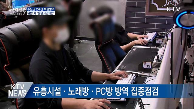 수도권 2주간 특별방역···위반 시 &#39;운영시간제한&#39;