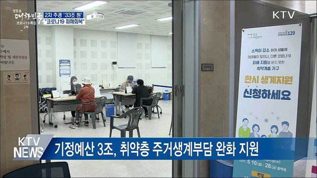 2차 추경 &#39;33조 원&#39;···&#34;코로나19 피해회복&#34;