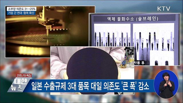 100대 품목 의존도 31.4&#37;→24.9&#37;···연대와 협력 확산