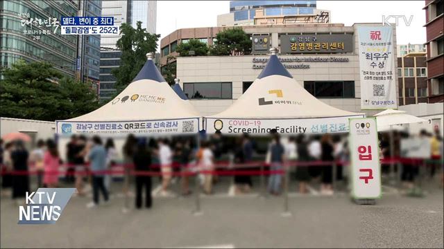 &#39;델타&#39;, 변이 중 가장 많아···돌파감염 252건