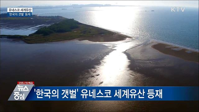&#39;한국의 갯벌&#39; 유네스코 세계유산 등재