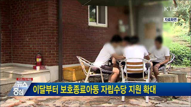 이달부터 보호종료아동 자립수당 지원 확대