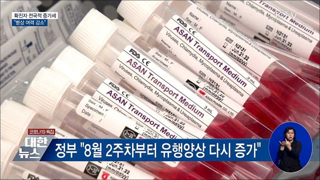확진자 전국적 증가세···&#34;병상 여력 감소&#34;