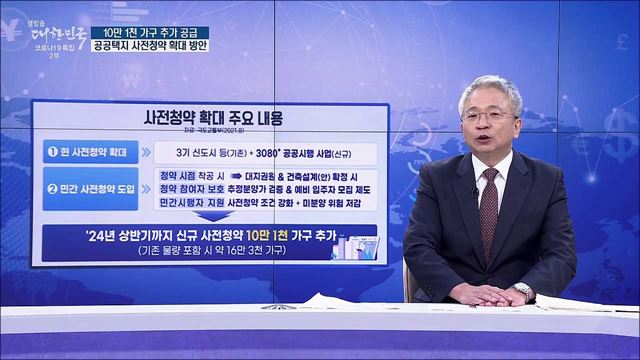 10만 1천 가구 추가 공급, 공공택지 사전청약 확대 방안 [경제&#38;이슈]