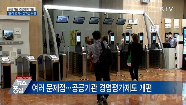 공공기관 경영평가 &#39;윤리&#39; 강화···성과급 하향