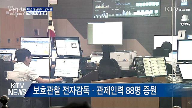 내년 중앙부처 공무원 &#39;5천818명 충원&#39;
