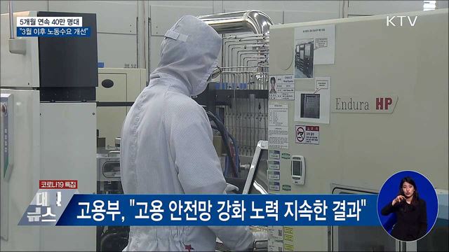 고용보험 가입자 5개월 연속 증가···&#34;노동수요 개선&#34;